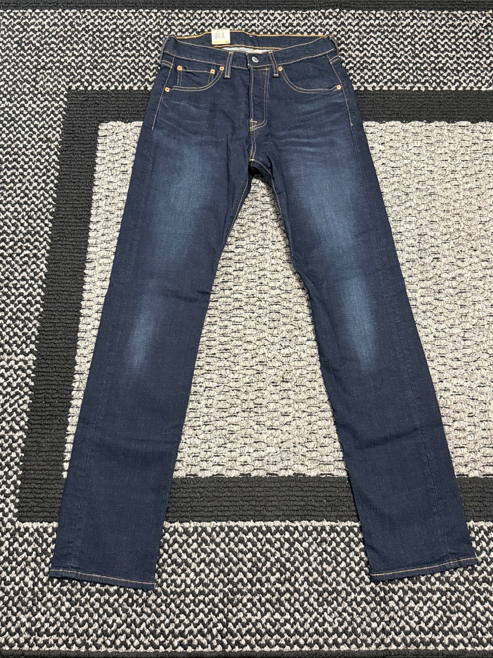 Levi’s 501 Original Jeans Men’s Sz 29 NWT Dark Wash Straight Button Fly Classic